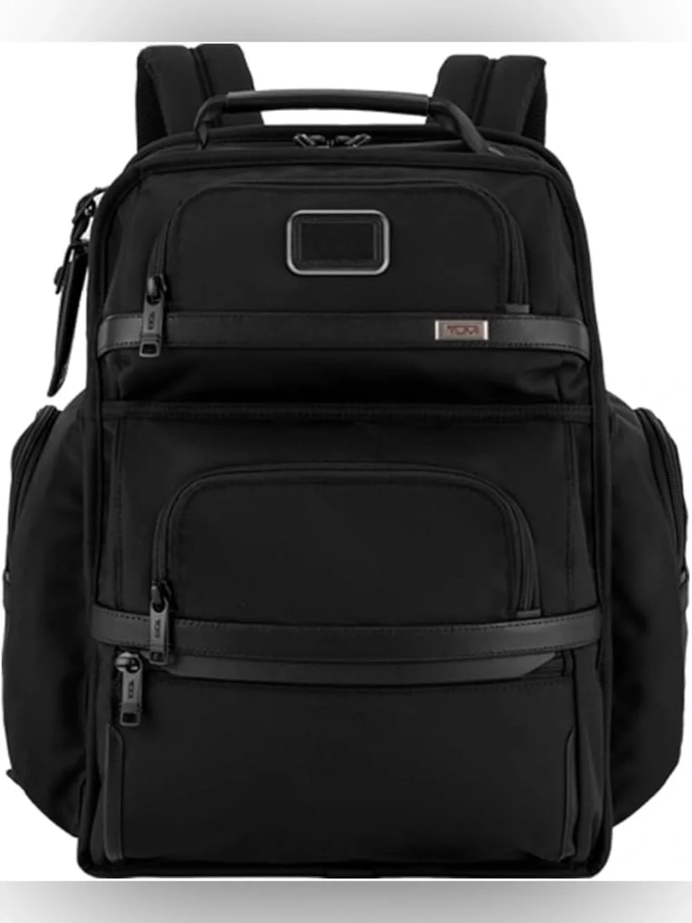 Tumi ALPHA Bravo 3 Brief Pack Backpack Laptop Safe Travel Office Men's Black